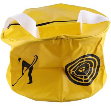 Impact Bag, Golf Training Bag, Indoor Sling Swing Aid for Swing Training for Golf Exercises Golf Accessory (YELLOW)