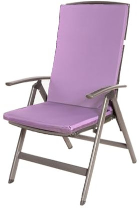 Stuhlkissen 4er Set Gartenstuhlkissen Gartenstuhlkissen Stuhlkissen Stuhlkissen Hochlehner Stuhlkissen 4er Set Stuhlhussen (Hell Lila)