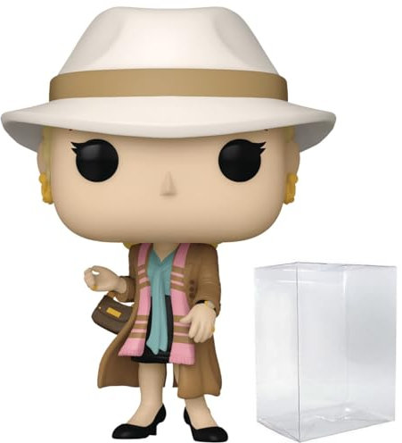 POP TV: Ted Lasso – Rebecca Welton in Hat Funko Vinyl-Figur (mit kompatibler Box-Schutzhülle), mehrfarbig, 9,5 cm