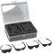 Amagogo 4X 1/6 Action-Figuren Brille Sonnenbrille Modell Klassisch Einfach zu bedienende Brillen Requisiten für 12 Zoll Puppenfigur Zubehör