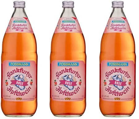 Possmann Apfelwein Rosé Schwarze Johannisbeere 3 x 1,0 Liter inkl. 0,45€ MEHRWEG Pfand
