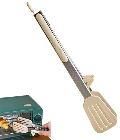 Silicone Cooking Tongs | Heat Resistant Tongs | Non Stick Cooking Tongs | Silicone Kitchen Tongs | Stainless Steel Tongs With Silicone Scope Of Application For Gripping Bread, Frying Steak, Roasting
