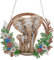 GADITIEK Diamond Painting Elefant, Diamond Painting für Kinder, Diamond Painting Set erwachsene, Diamond Painting Aufsteller, Diamond Painting Deko, 5D Diamant Painting Bilde
