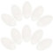 Angoily 100 Stück Muschel Türvorhang Handgefertigte Accessoires Perlen Abalone Muschelperlen Muschelverbinder Muschelanhänger Muschelschmuck Muscheln Mit Löchern Deckenanhänger