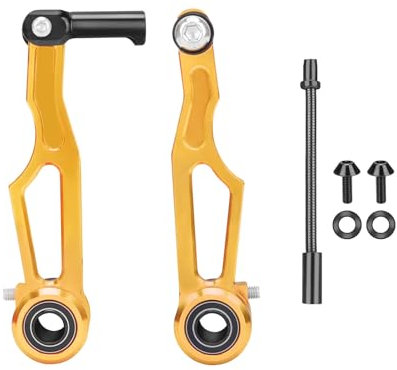 FUUGlan V-Bremse für Klapprad, leichte Aluminiumlegierung, V-Bremsklemme, Fahrräder, Bremssattel, Fahrrad-Zubehör, langlebig