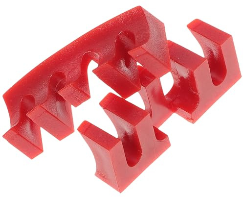 GARVALON 2 Stück Badminton Racket Load Spreader Druckreduzierwerkzeug aus Robustem PVC Besaitungsschutz für Schläger Gleichmäßige Lastverteilung Praktisches Besaitungswerkzeug für