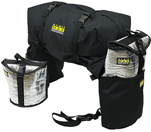 trailMAX Junior Satteltaschen, Schwarz