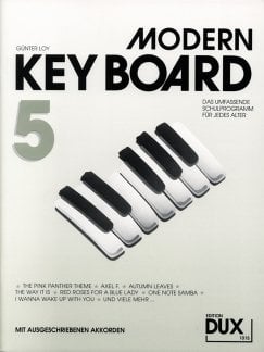 Musikverlag Dux MODERN Keyboard 5 - arrangiert für Keyboard [Noten/Sheetmusic] Komponist: LOY GUENTER