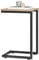 SoBuy Beistelltisch, Moderner Couchtisch/Sofatisch für Wohnzimmer, 40x30x60 cm Natur & Schwarz FBT44-N