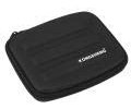 Mundharmonika Tasche, tragbare Mundharmonika Fall Aufbewahrungskoffer Case mit Reißverschluss Harmonika Carrying Box für 3 Instrument Zubehörteile Schwarz