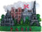 3D Paris Frankreich Kühlschrankmagnet, Paris-Souvenir-Aufkleber, Souvenir, Kühlschrankmagnet, Heim- und Küchendekoration