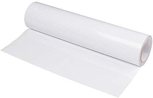 Rotolo Carta Trasferimento, 2M Trasferibili a Caldo, Termoadesivi, Pressa a a Caldo, Design Fai da te per Magliette Bianco