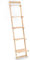 Festnight Leiter-Wandregal | Pflanzenregal | Leiterregal | Blumenregal | Blumentreppe | Pflanzleiter | Pflanztreppe | Beige Zedernholz 41,5x30x176 cm