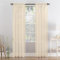 Megachest a pair of slot top voile curtains (Mink, 56 wideX81 drop 2 Panels)