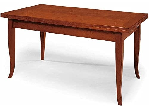 Tavolo in legno classico allungabile finitura CILIEGIO 160x85 BIG