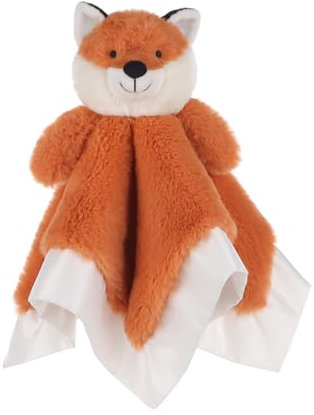 Apricot Lamb - Schlaf-gut- Gelber Fuchs Schmusetuch Plüsch Komfort Kuscheltier für Babys - weich & waschbar