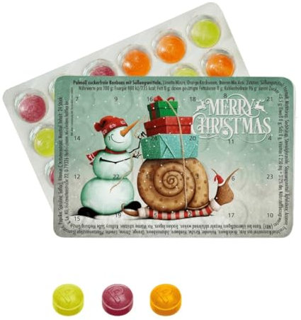 Kleinster Adventskalender der Welt - Schneckenpost - Pulmoll - Bei Kauf von 3 Kalendern gibt's den 4. gratis