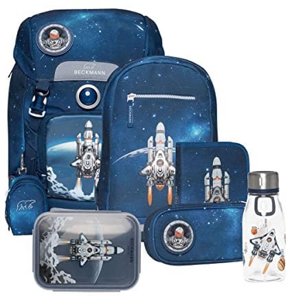 Beckmann Classic Schulranzen Set 8tlg. (Space Mission)