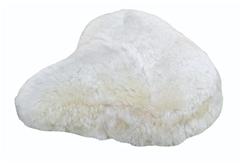 Lammfell Herren Sattelüberzug_2206011550, schwarz, One-Size