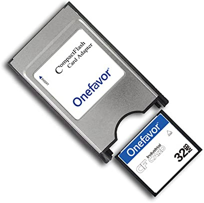 Compact Flash 128mb 256mb 512mb CF Card 1GB 2GB 4G Memory Card for CNC IPC Numerical Control Machine PCMCIA Adapter (32MB Compact Flash to PCMCIA)