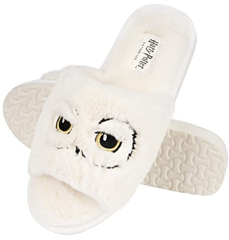 Wizarding World Harry Potter Hausschuhe Damen Friends Geschenke Für Frauen 39/40 Hedwig Hausschuhe