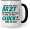 Tasse Arzt, Dankes-Geschenk Ärzte Danke Geschenk Dankeschön Tasse schöner Spruch schönes Motiv Kaffeetasse Berufe Kaffee-Becher (Arzt)
