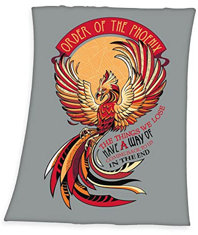 Herding Fleecedecke Harry Potter, 130 x 170 cm, 100% Polyester, Fleece
