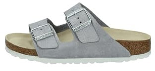 Birkenstock Arizona BS 1024248 Lilla Purple Ciabatte Donna Fibbie Pelle camoscio 39