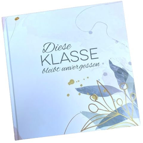 Klassenbuch I Abschiedsgeschenk Lehrer/in I Geschenk I bis zu 30 Schüler:innen I Hardcover