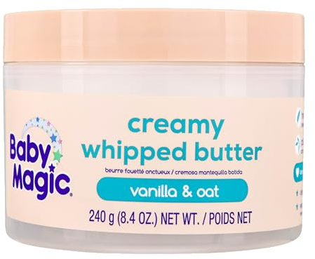 Baby Magic Creamy Whipped Butter Vanilla Oat, 8.4 oz