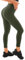 Walifrey Leggings Damen, High Waist Leggings für Damen Opak Armeegrün Leggings für Sport Gym Yoga SM