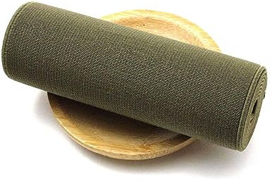 Banda elástica de 2 metros y 10cm de ancho, banda de goma ancha de Color, correas elásticas para ropa, accesorios de costura Diy, ejercito verde, 10cm