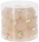 Home & Styling Weihnachtskugeln aus Glas, 24er-Set, Ø 2,5 cm, Farbe:beige