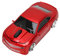 Msiud Souris de Voiture sans Fil de Course, Lumière LED 2,4 GHz 1600 DPI 3D en Forme de Sport, Style Ergonomique, Souris Optique de Jeu, Mini Récepteur, Accessoires de Bureau (Rouge)