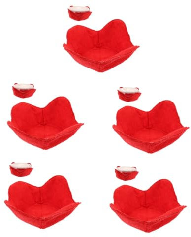 PRETYZOOM 5pcs Microwave Bowl Mat Bowl Cover Pot Holder Holders for Kitchen Decorative Cozy