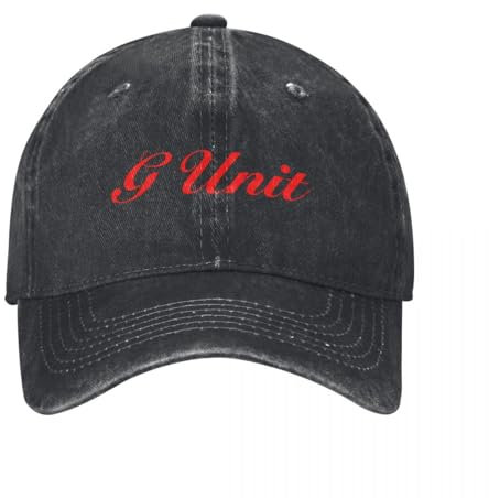 KUGEUII Lässige Unisex Baseballmütze im Freien G Unit lustige Baseballmütze Baumwollhüte verstellbare Mütze modische Freizeitmütze LKW Fahrer Hut Geschenke