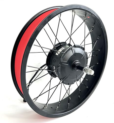 Elektrisches Fatbike 48 V 1000 W Hinterradnabenmotorrad 50,8 x 10,2 cm Schnee-Fahrradmotor, doppelwandige Felge, Hinterradantrieb, Scheibenbremse, Ersatzmotor RM G063.D