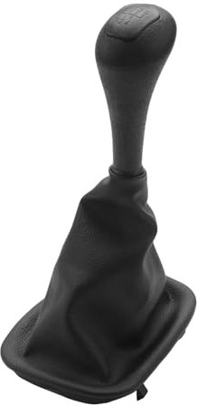 PSRRGZTM Schaltknäufe Kompatibel Mit Benz Für W123 W124 W126 W140 W190 W201 W202, Auto-Handbuch, 5-Gang-Schaltknauf, Hebel, Schalthebelmanschette