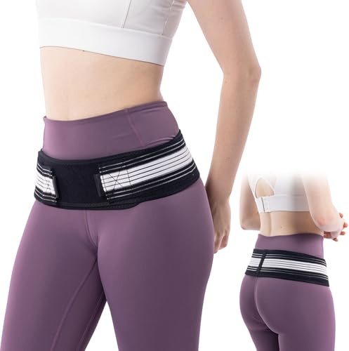 NCTNCX Beckengurt für Damen Iliosakralgürtel bequeme Unterstützung Postpartum Gürtel für Becken und Taille iliosakral-hüftgurt Unisex