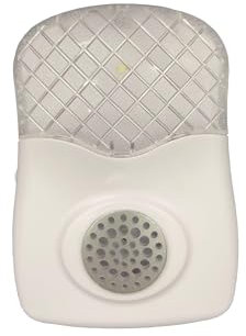 Amplificateur de sonnerie téléphonique VOCA, jusqu'à 120 dB avec notification lumineuse stroboscopique puissante pour téléphones fixes, montage mural, idéal pour les environnements bruyants et malente