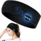 Fascia Bluetooth Sportiva Sonno, Cuffie Senza Fili con Tessuto Traspirante Anti-Sudore, Pulsanti Regolabili Laterali, 6-10h Autonomia, Stereo HD, Cuffie per Dormire Palestra Viaggi Running