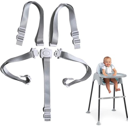 Hochstuhl-Sicherheitsgurte 5 Punkt Gurt Sicherheitsgurt,Ersatz-Sicherheitsgurte,Stokke Tripp Trapp Gurt,5 Punkt Gurt Hochstuhl,Hauck Hochstuhl Gurt,Für Hochstuhl/Kinderwagen/Kinderwage