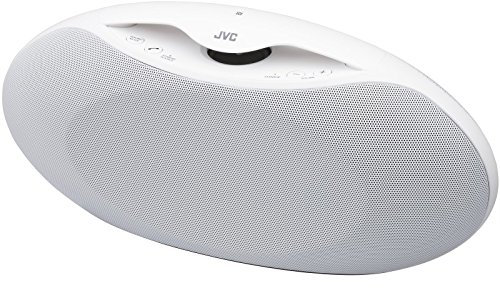 JVC SP-ABT30-WEG Bluetooth Lautsprecher (v3.0 Bluetooth, NFC, 10 Watt) weiß