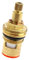 ENET Tête de Robinet Céramique, Laiton Disque Robinets Insert Gland Cartridge 1/4 Quart de Tour 20 Dents G 1/2 