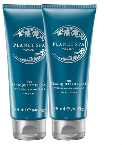 Avon Perfectly Purifiying Set Gesichtsmaske + Peeling totes Meersalz