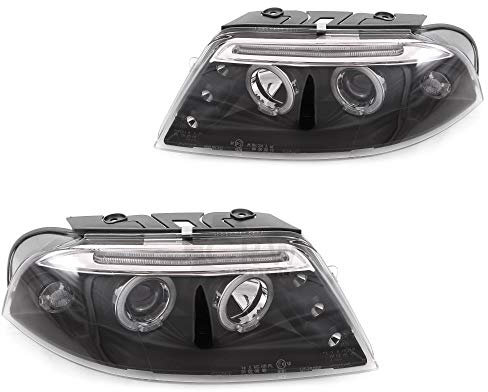 Scheinwerfer B5 3BG 00-05 Limo/Kombi Angel Eyes klar/schwarz 1004402