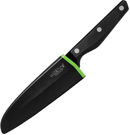 Wiltshire Staysharp Triple Rivet Multi-Purpose Utility Knife 15cm6,Built-in Sharpener,Keep Your Knife Sharp at All Times,Slim Design Scabbard,Ergonomic Triple Rivet Handle,10 Year Guarantee