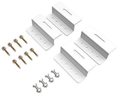 enjoy solar Aluminium Z-Winkel 100mm Halterung für gerahmte Solarmodule, geeignet für alle Modulbreite (inkl. Schrauben und Muttern)