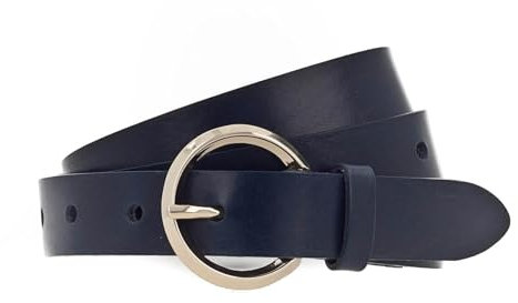 Vanzetti 25mm Leather Belt W95 Marine