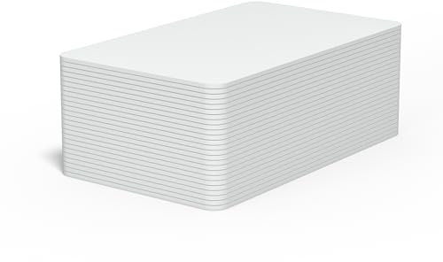20 Stück NFC Tag Karten, programmierbarer NFC 215 Tag wasserdichte PVC NTAG215 Card CR80, 504 Bytes Speicher kompatibel mit Android iPhone und anderen Geräten
